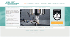 Desktop Screenshot of hail-tec.com