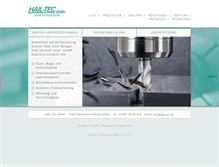 Tablet Screenshot of hail-tec.com